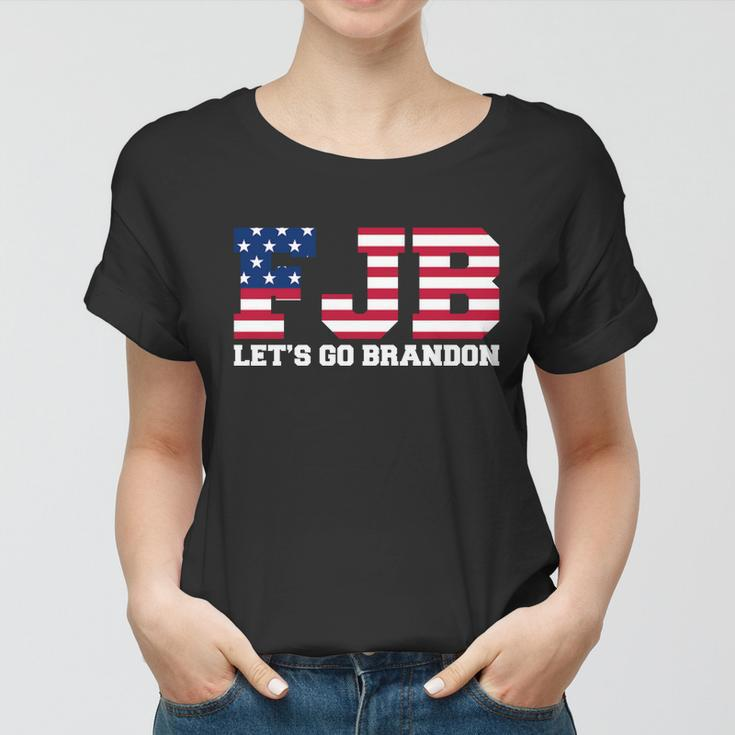 Funny Anti Biden Fjb Lets Go Brandon Lets Go Brandon Joe Biden Chant Women T-shirt