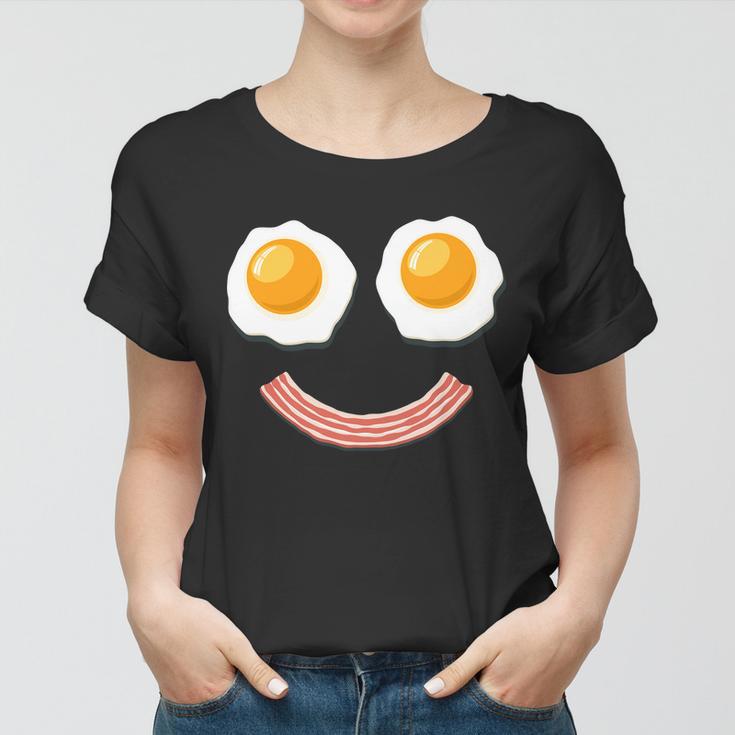 Funny Breakfast Bacon And Eggs Tshirt Women T-shirt