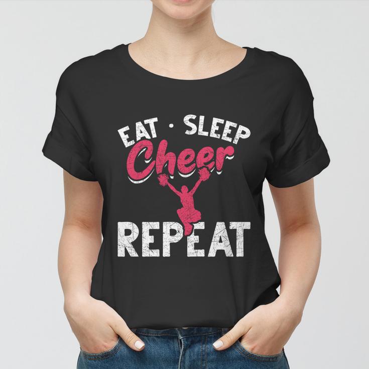 Funny Cheer Practice Cheerleading Cheering Cheerleader Funny Gift Women T-shirt