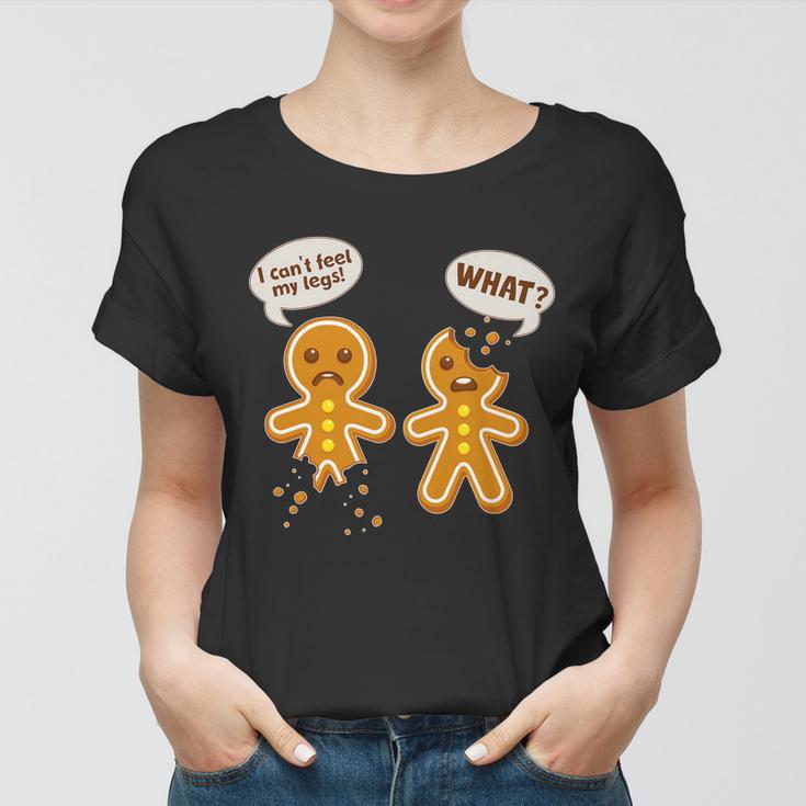 Funny Poor Gingerbread Christmas Cookies Tshirt Women T-shirt