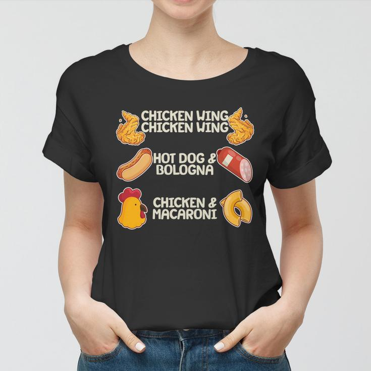 Funny Viral Chicken Wing Song Meme Women T-shirt