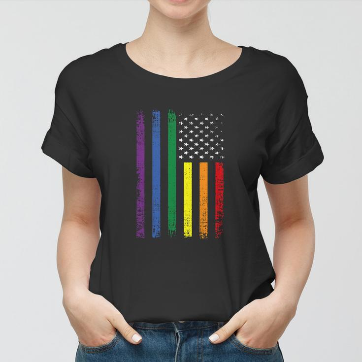 Gay Pride Lgbt Support Lgbtq Ally Bi Trans Pride Women T-shirt