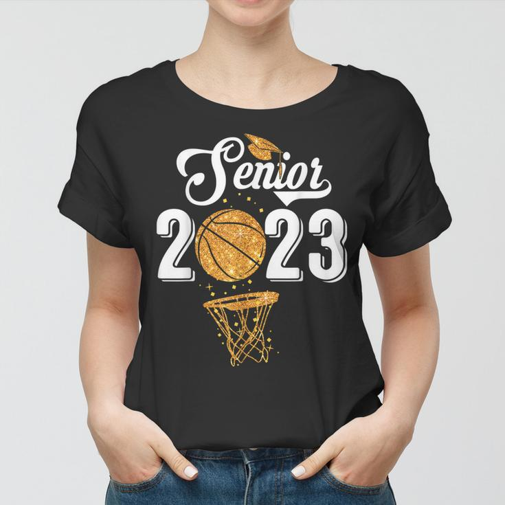 Graduate Senior Class 2023 Graduation Basketball Player Women T-shirt