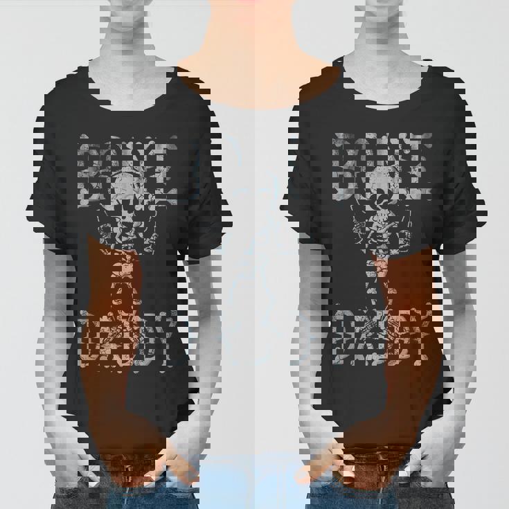 Halloween Bone Daddy Dads Birthday Gift Men Dad Women T-shirt