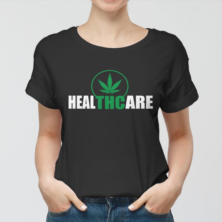 Health Care Thc Weed Tshirt Women T-shirt