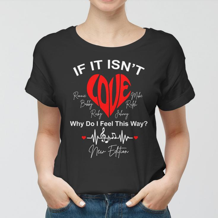 If It Isnt Love Why Do I Feel This Way New Edition Women T-shirt