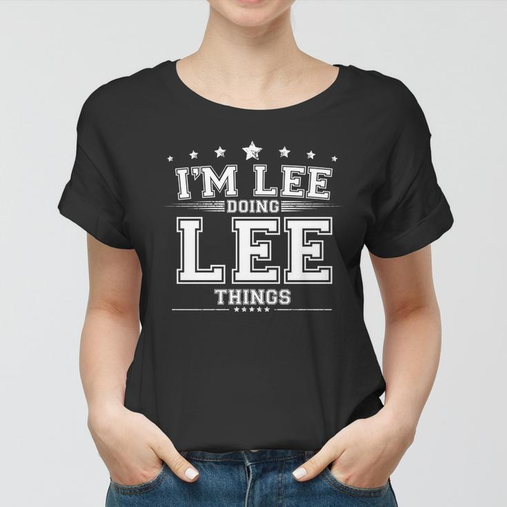 Im Lee Doing Lee Things Women T-shirt