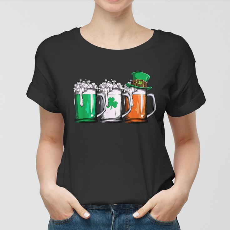 Irish Beer St Patricks Day Funny St Patricks Day St Patricks Day Drinking Tshirt Women T-shirt