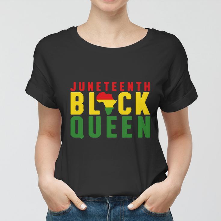 Juneteenth Black Queen Women T-shirt