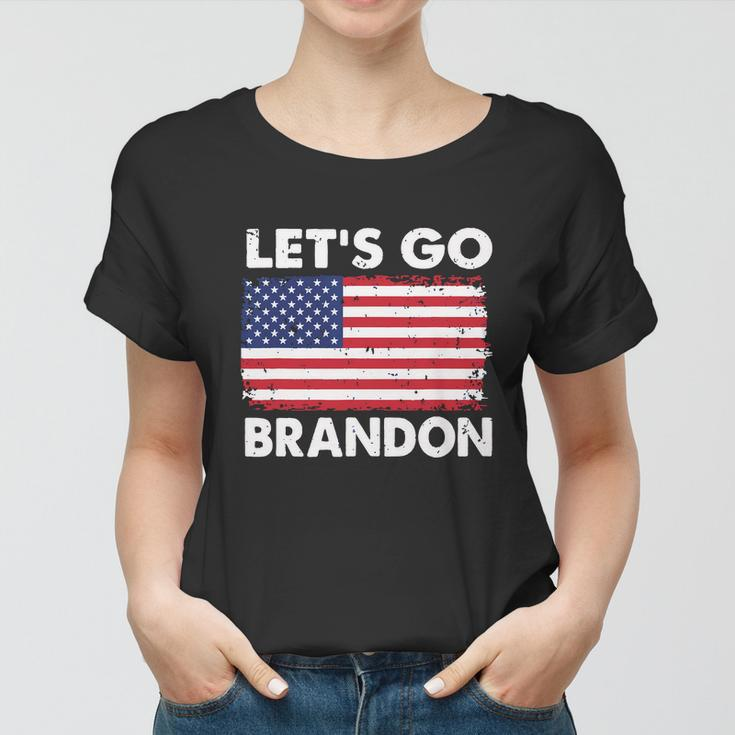 Lets Go Brandon Lets Go Brandon Flag Women T-shirt