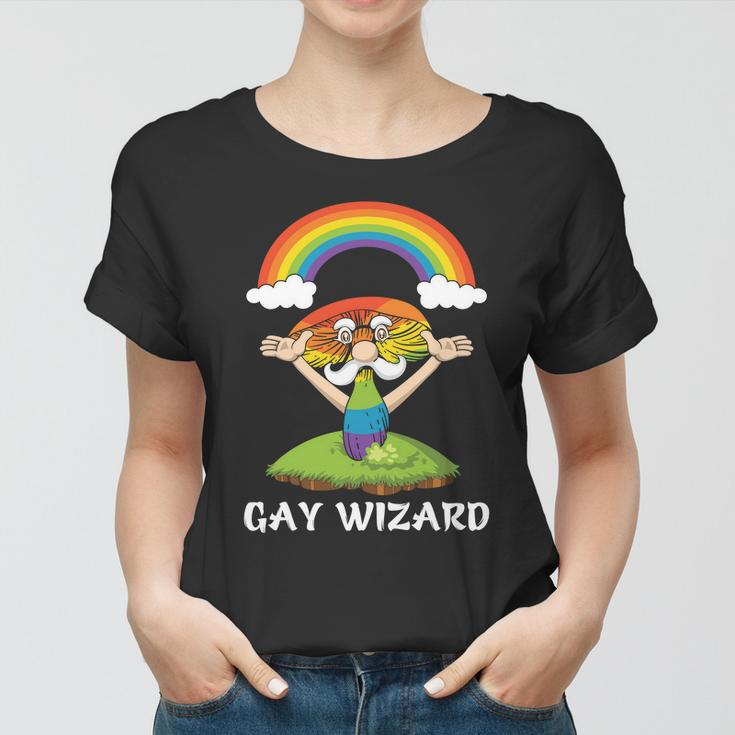 Lgbt Rainbow Wizard Pride Month Women T-shirt