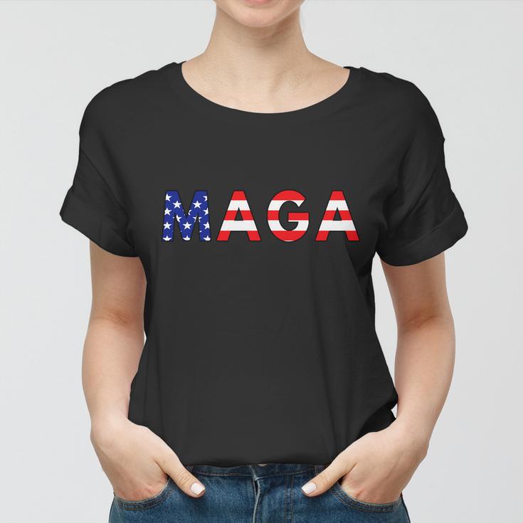 Maga American Flag Tshirt V5 Women T-shirt