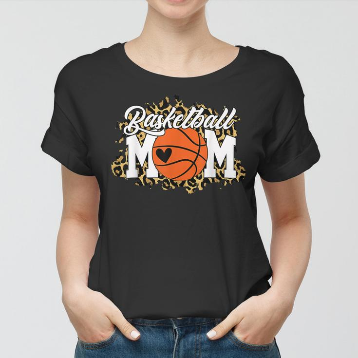 Mothers Day Gift Basketball Mom Mom Game Day Outfit  Women T-shirt