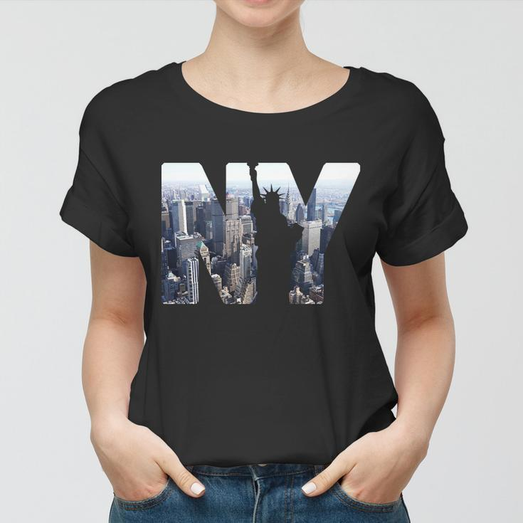Ny Statue Of Liberty Women T-shirt
