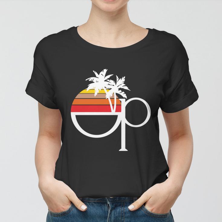 Ocean Pacific 80S Retro Sunset Women T-shirt