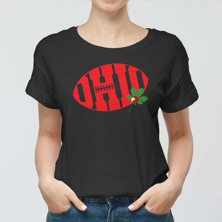 Ohio State Buck Eye Football Women T-shirt