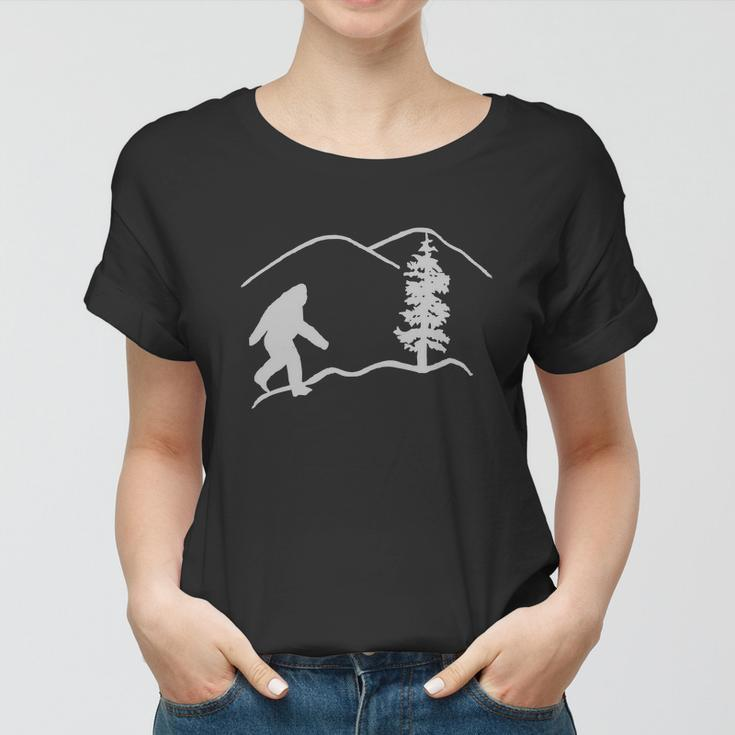 Oregon Bigfoot Women T-shirt