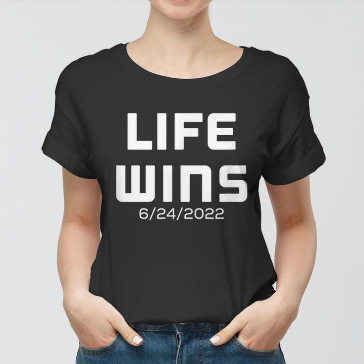 Pro Life Movement Right To Life Pro Life Advocate Victory V3 Women T-shirt