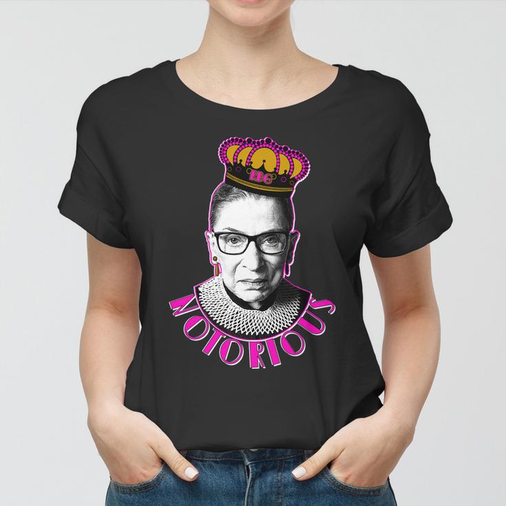 Queen Notorious Rbg Ruth Bader Ginsburg Tribute Women T-shirt