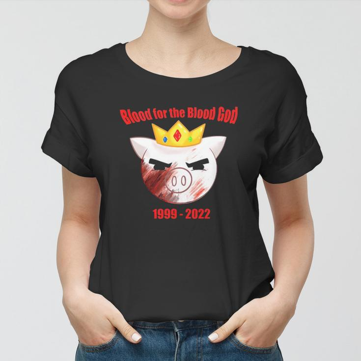 Rip Technoblade Blood For The Blood God Alexander Technoblade 1999-2022 Gift Women T-shirt