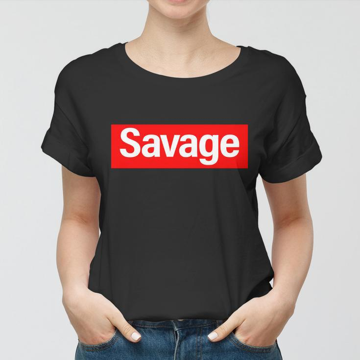 Savage Logo Tshirt Women T-shirt