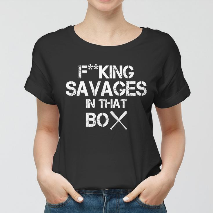 Savages In That Box Women T-shirt