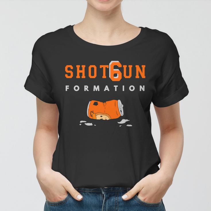 Shotgun Formation Cleveland Football Women T-shirt