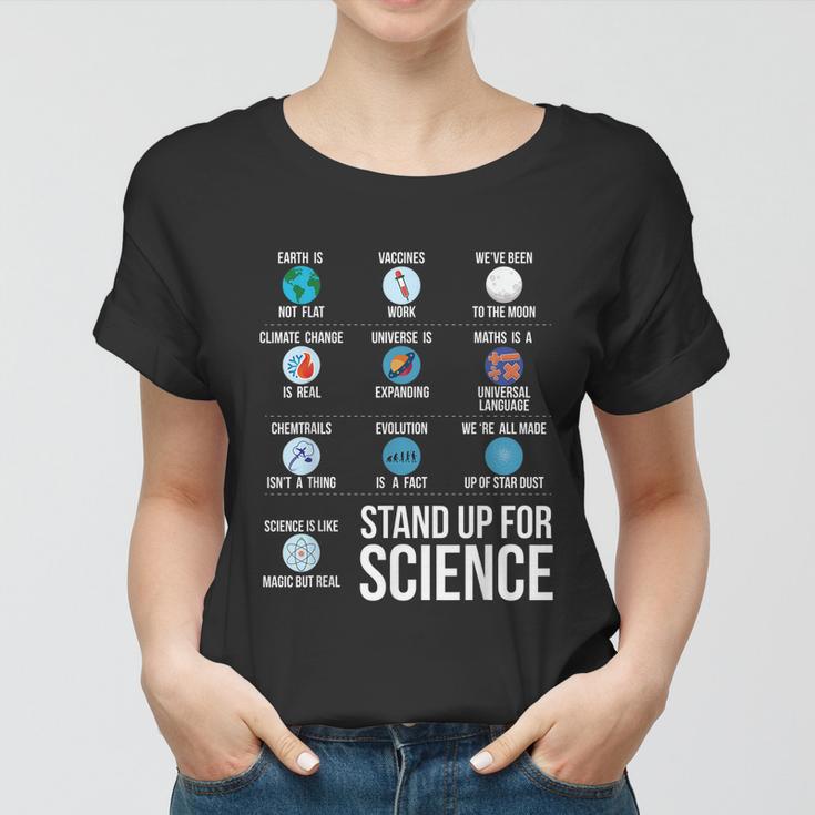 Stand Up For Science Women T-shirt