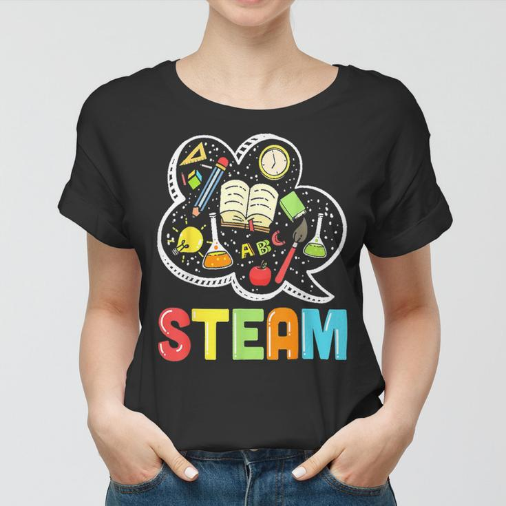 Steam Teacher And Student Back To School Stem Tee Women T-shirt