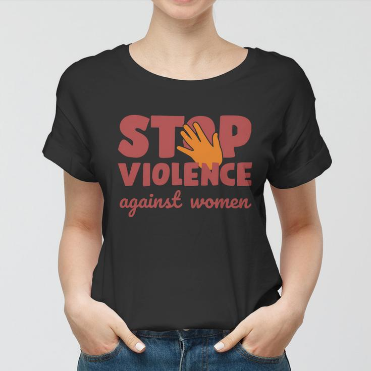 Stop Violence Against Women Women T-shirt