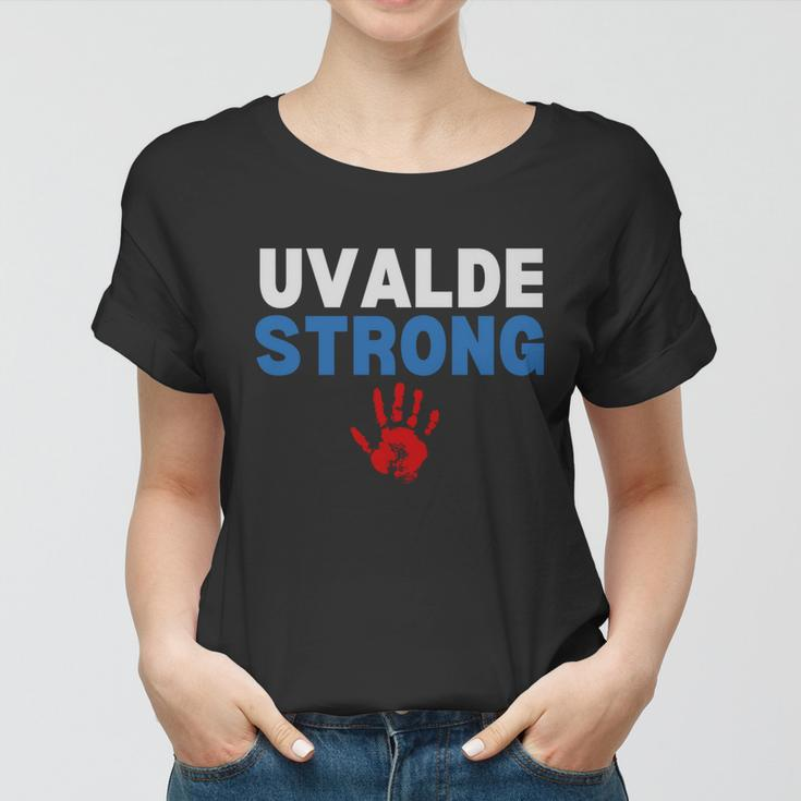 Texas Uvalde Strong Pray For Uvalde Robb Elementary Tshirt Women T-shirt