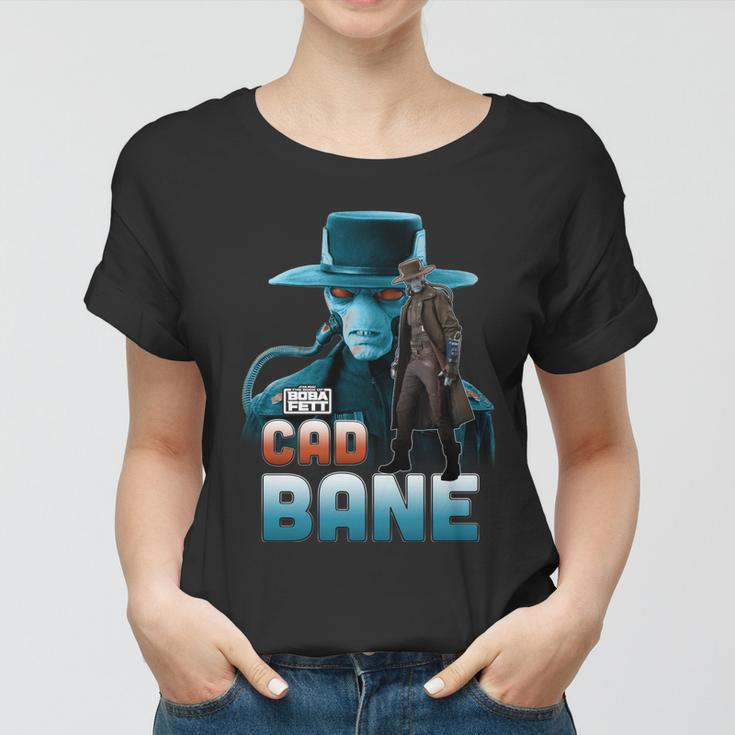 The Book Of Boba Fett Cad Bane Character Poster Women T-shirt