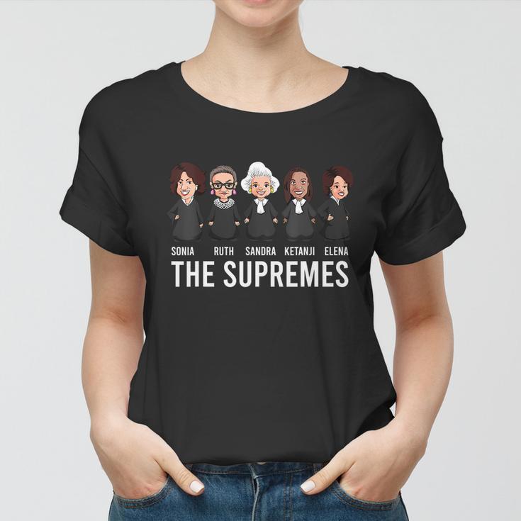 The Supremes Ketanji Brown Jackson Rbg Sotomayor Cute Tshirt Women T-shirt