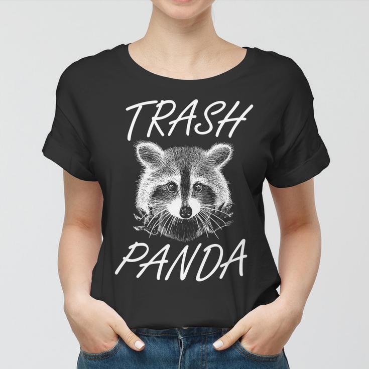 Trash Panda Funny Raccoon Women T-shirt