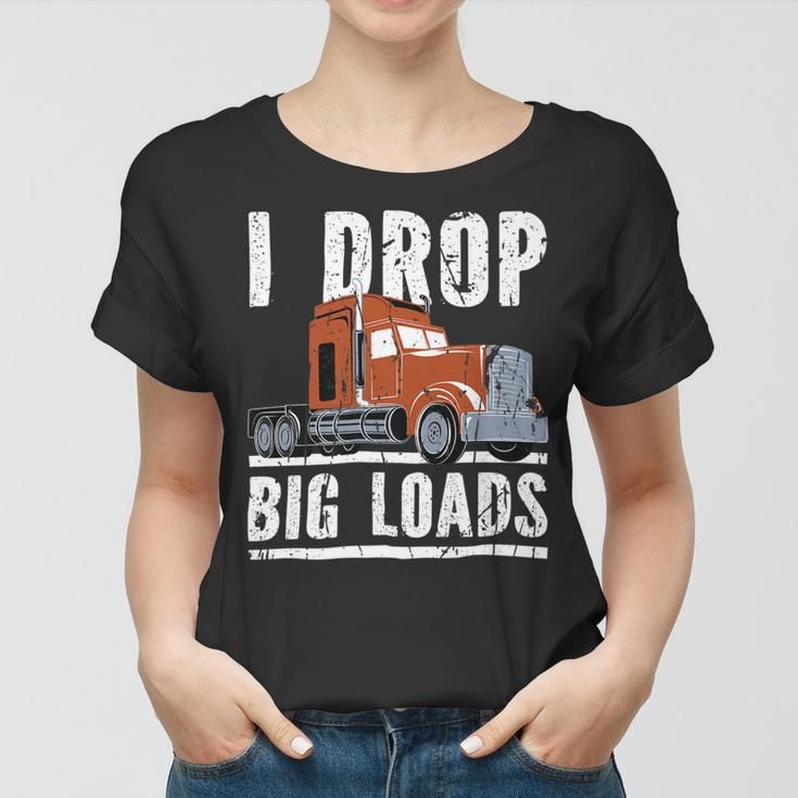 Trucker Trucker Accessories For Truck Driver Diesel Lover Trucker_ V2 Women T-shirt
