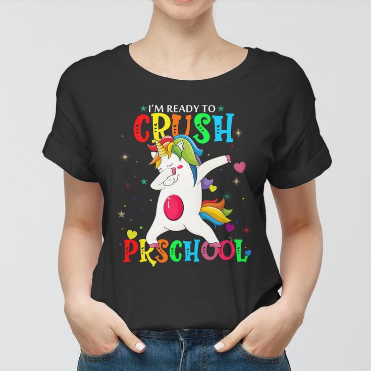 Unicorn Im Ready To Crush Preschool Women T-shirt