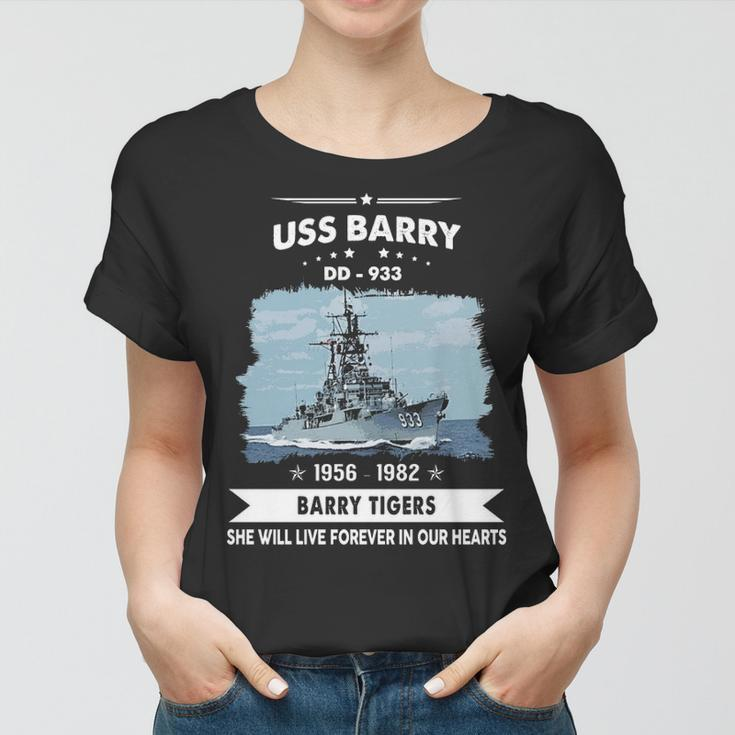 Uss Barry Dd V3 Women T-shirt