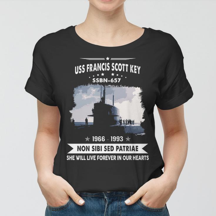 Uss Francis Scott Key Ssbn Women T-shirt