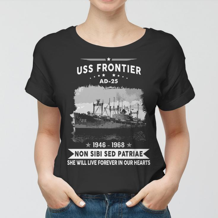 Uss Frontier Ad Women T-shirt