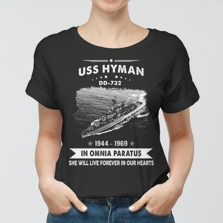 Uss Hyman Dd Women T-shirt