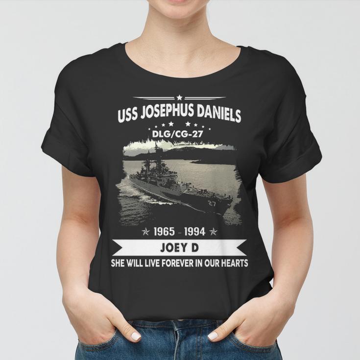 Uss Josephus Daniels Cg 27 Dlg Women T-shirt