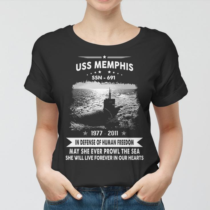 Uss Memphis Ssn Women T-shirt