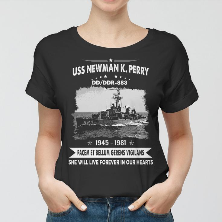 Uss Newman K Perry Dd Women T-shirt
