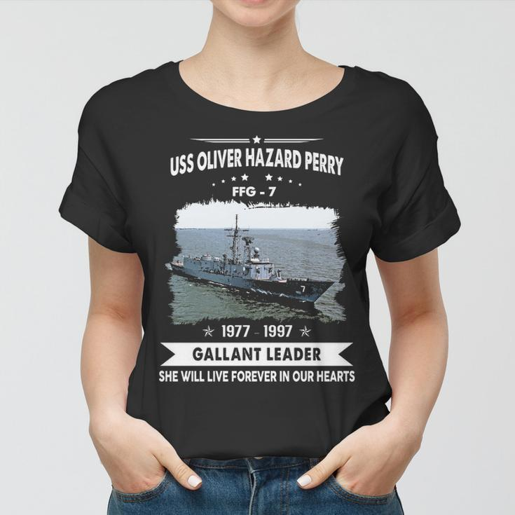 Uss Oliver Hazard Perry Ffg Women T-shirt