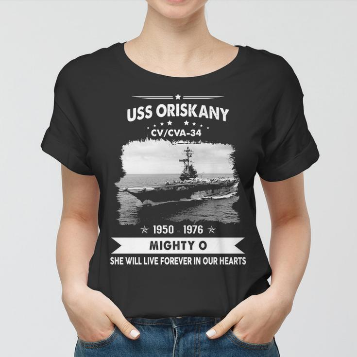 Uss Oriskany Cv 34 Cva V2 Women T-shirt