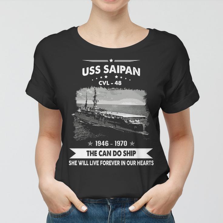 Uss Saipan Cvl V2 Women T-shirt