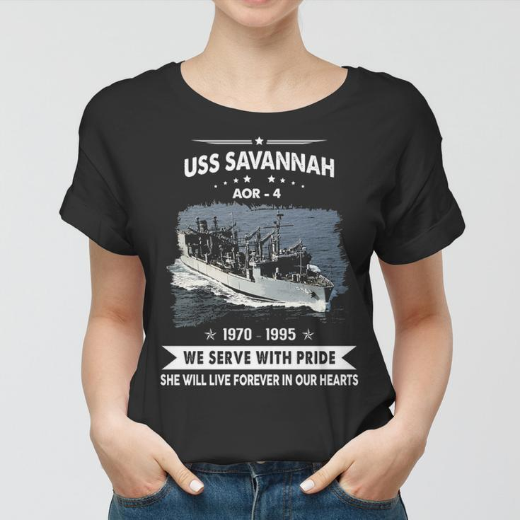 Uss Savannah Aor Women T-shirt