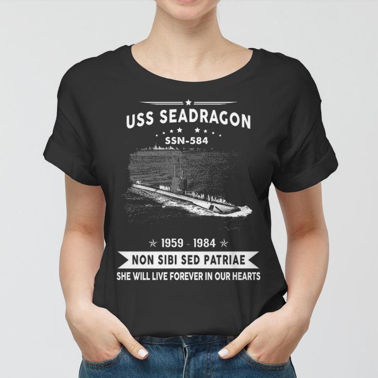 Uss Seadragon Ssn Women T-shirt