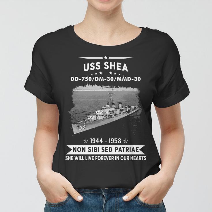 Uss Shea Dm 30 Dd Women T-shirt