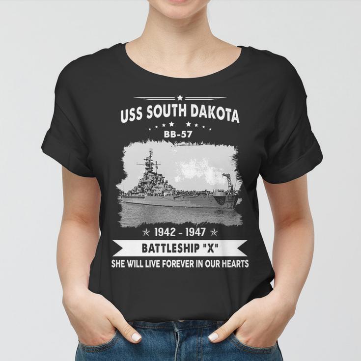 Uss South Dakota Bb Women T-shirt